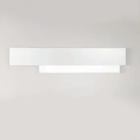 Ultramoderne Wandleuchte aus Aluminium, Methacrylat, LED-Kunststoff.