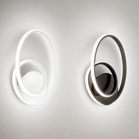 Gea Luce DIVA Eine moderne LED-Wandleuchte aus Aluminium und Silikon