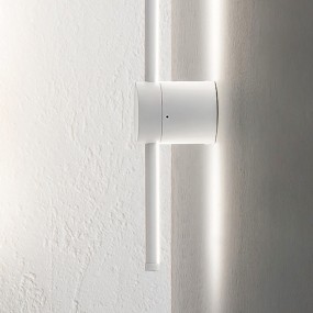 Applique murale LED Gea Luce ENILA A BLANC