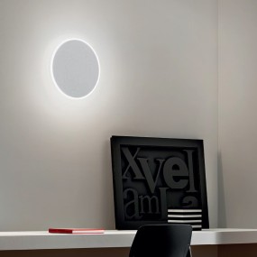 Applique moderno Gea Luce FORTUNA AP BIANCO 1640Lm lampada parete