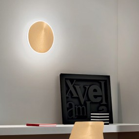 Applique moderno Gea Luce FORTUNA AP ORO 1550Lm lampada parete