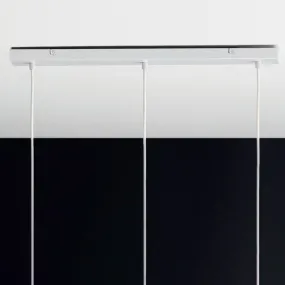 Gea Luce blaue Glaspendelleuchte NUMA BR3