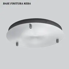 Sospensione vetro verde ambra Gea Luce NUMA BT3