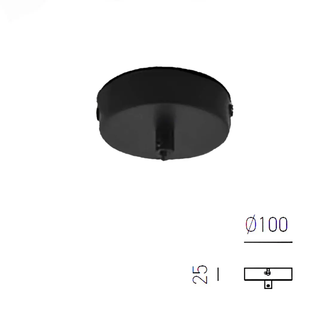 Gea Luce RAIKA VG B1 weiße Glasaufhängung