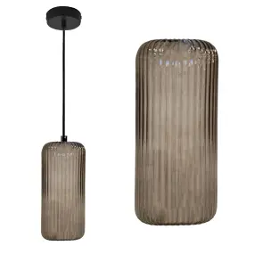 Gea Luce RAIKA VP B1 suspension en verre blanc