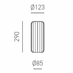 Gea Luce RAIKA VP B1 suspension en verre blanc