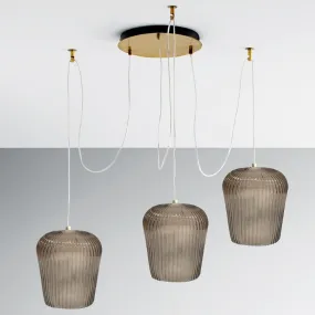 Gea Luce NUMA BT3 OT Braunglas-Aufhängung