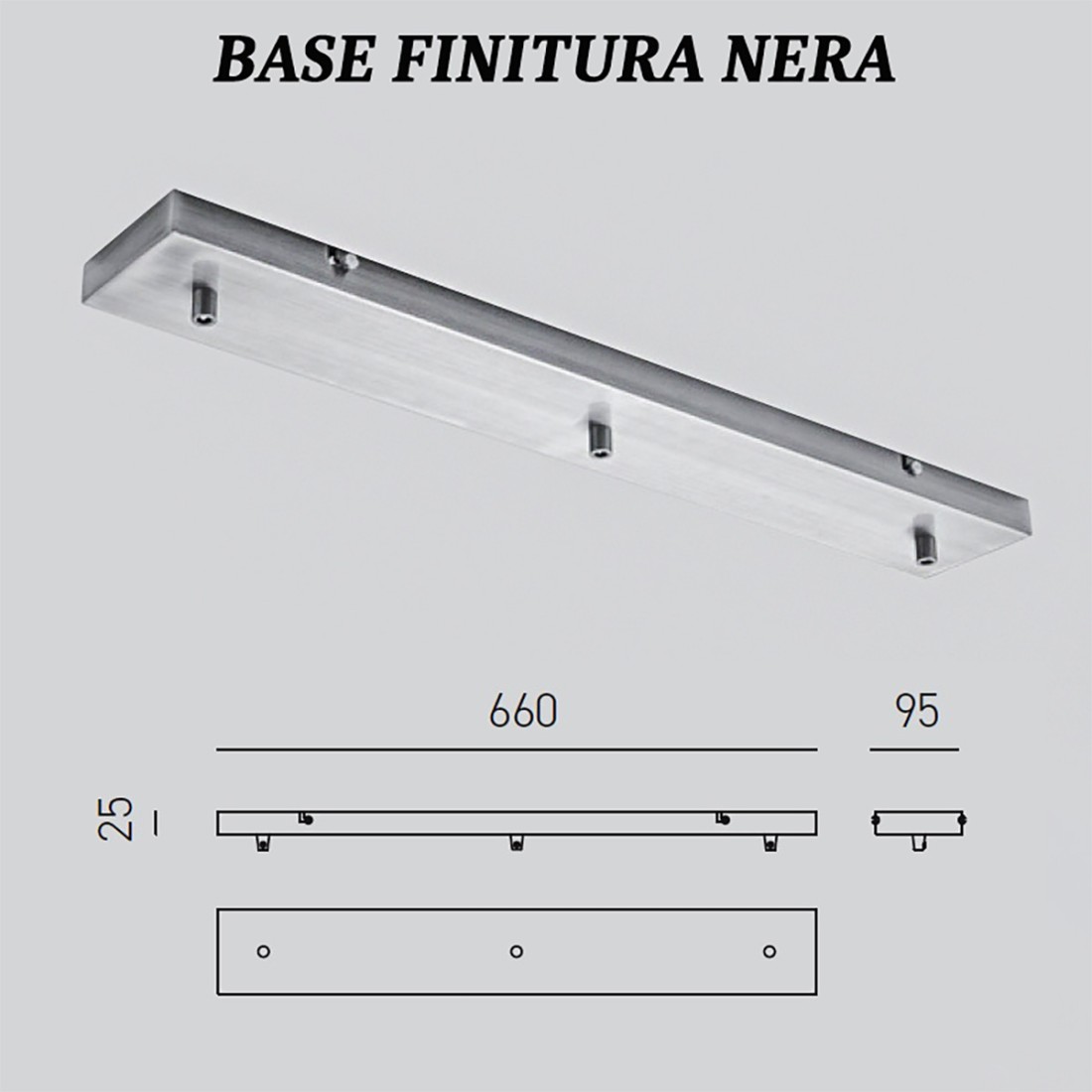 Suspension en verre coloré Gea Luce RAIKA BR3