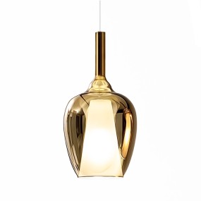 Gea Luce OFELIA S10 suspension en verre doré