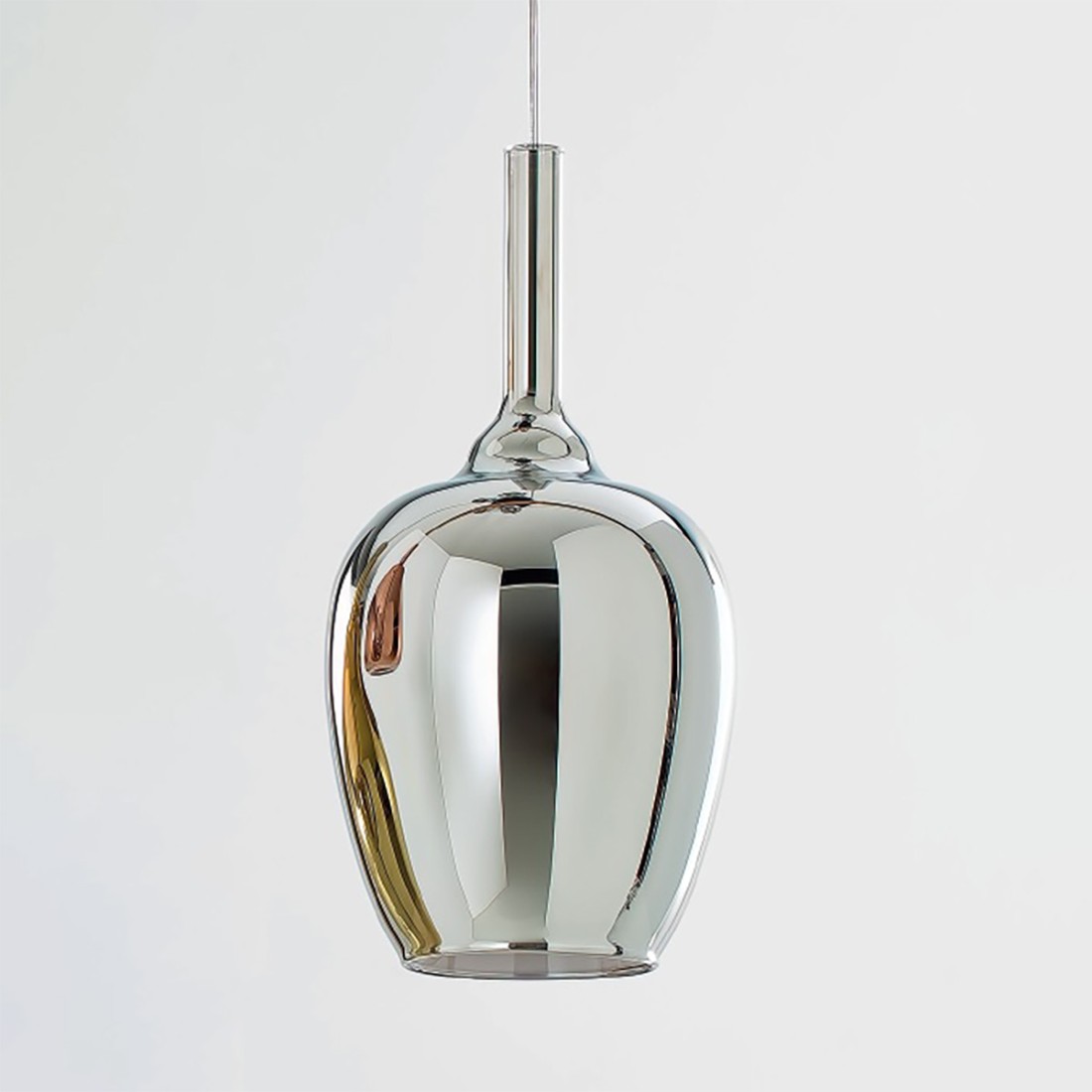Sospensione vetro cromo Gea Luce OFELIA S10