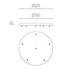 Sospensione ragnatela vetro Gea Luce OFELIA S10