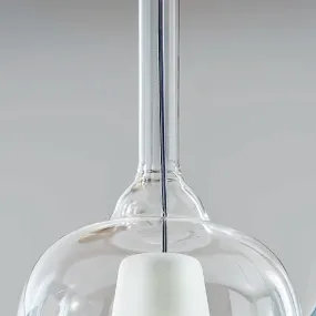 Kronleuchter aus farbigem Glas Gea Luce OFELIA S