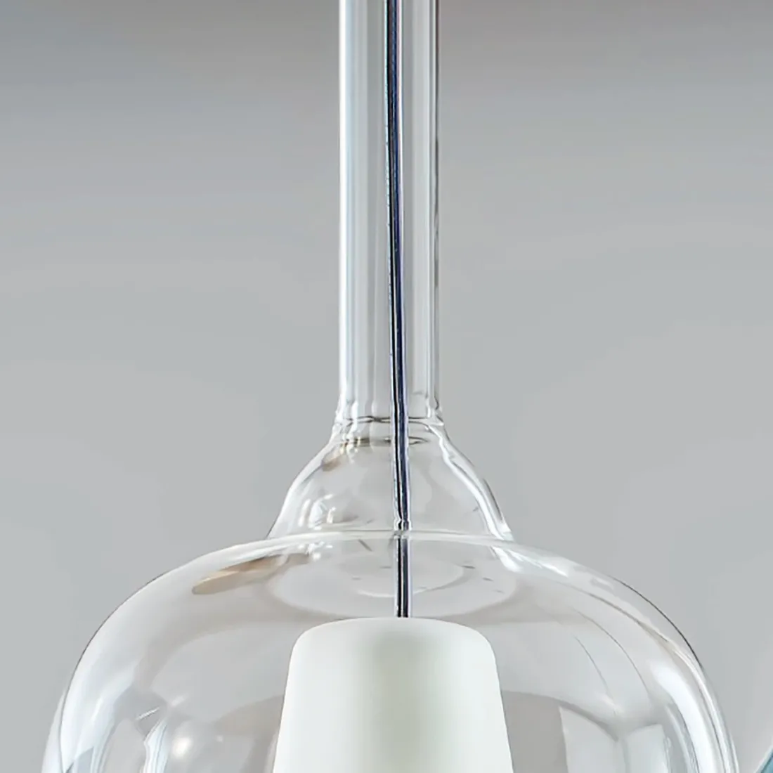 Lampadario vetro colorato Gea Luce OFELIA S