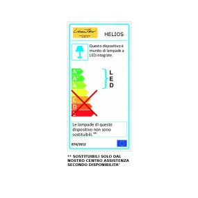 Abat-jour led batteria esterno Linea Zero HELIOS BAT D40 IP67