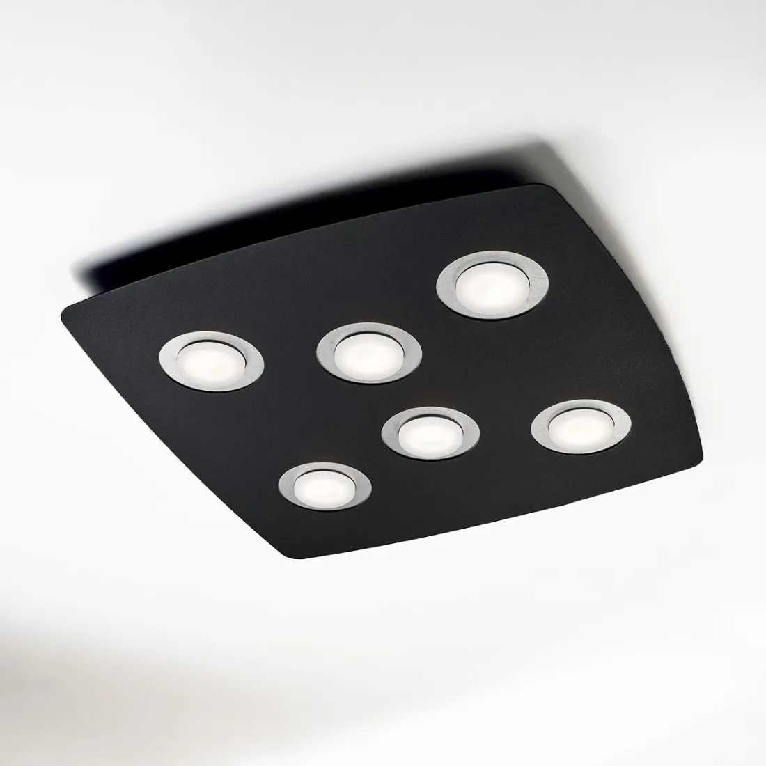 Plafoniera moderna Illuminando DEMETRA DEME6SLNRFA GX53 LED