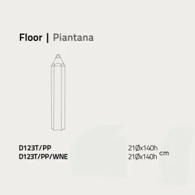 Lampadaire LZ-PIN PEN D123T...