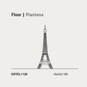 Piantana EIFFEL 120 Linea Zero