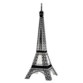 Eiffelturm Paris aus Kunststoff für Kinder, Schlafzimmer. LED.