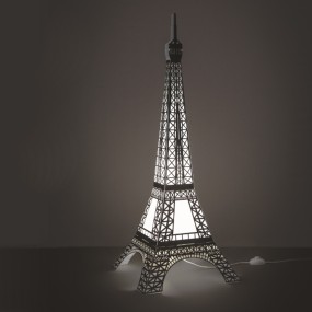 Eiffelturm Paris aus Kunststoff für Kinder, Schlafzimmer. LED.