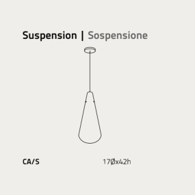 Cône de calla pour péninsules, comptoirs de bar, réceptions, bureaux. LED.