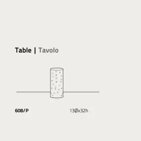 Lampe cylindrique de 13cm en plastique coloré pour enfant. LED.