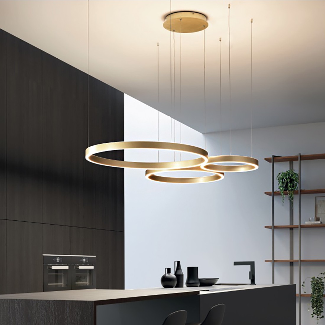 Gea Luce Lustre LED CRISEIDE S3D O