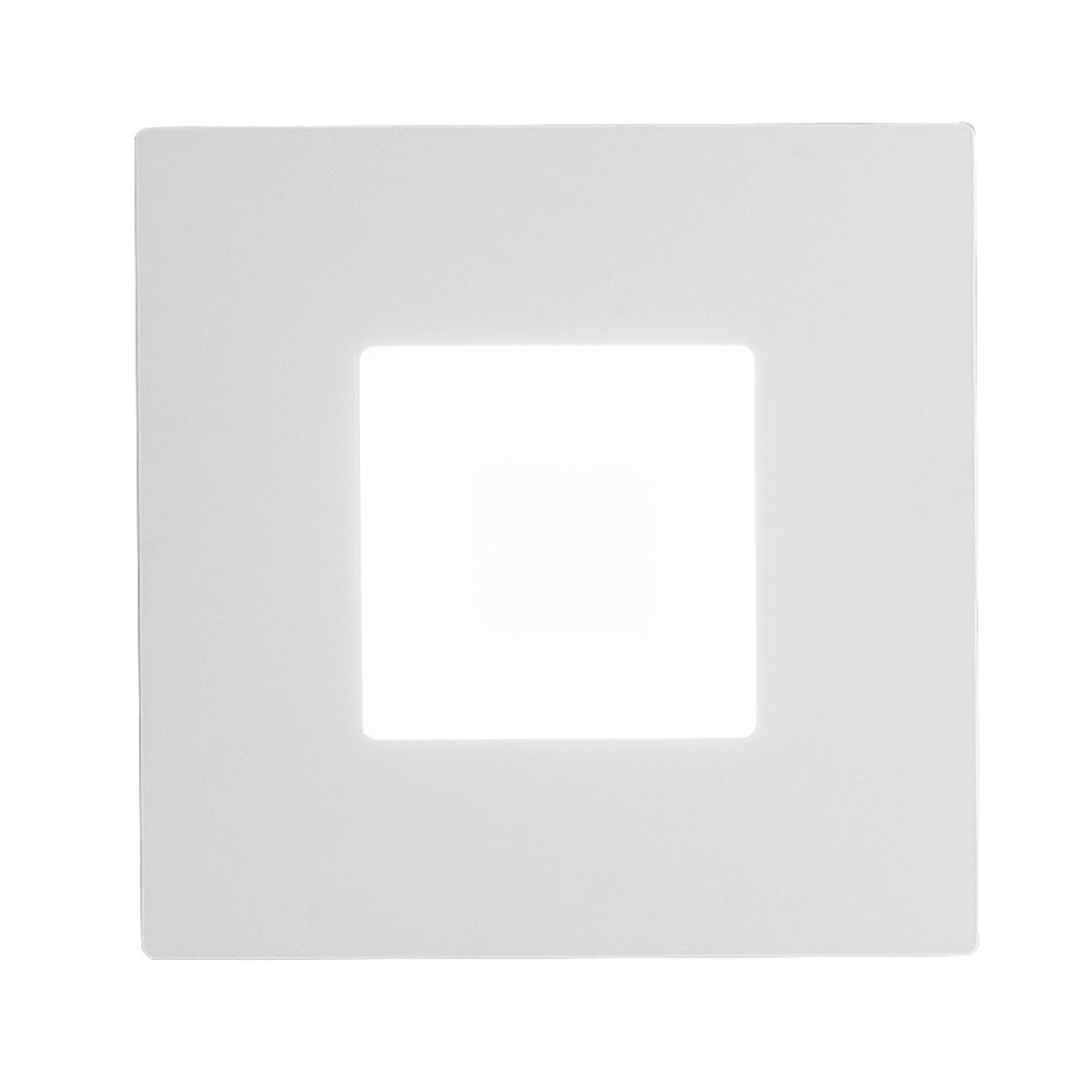 Moderne quadratische Deckenleuchte aus Aluminium mit dimmbarer LED