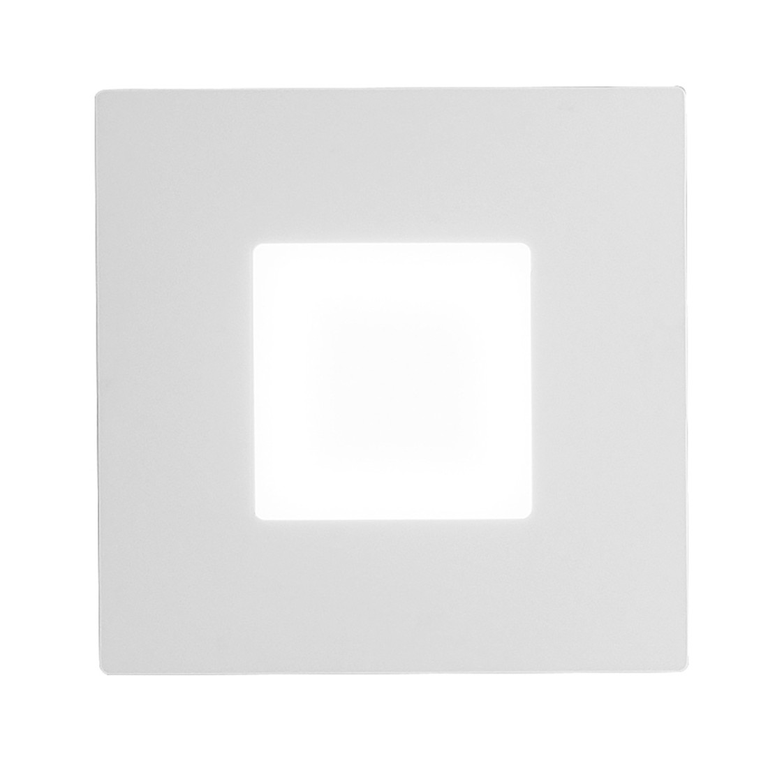 Plafonnier carré moderne en aluminium avec LED dimmable