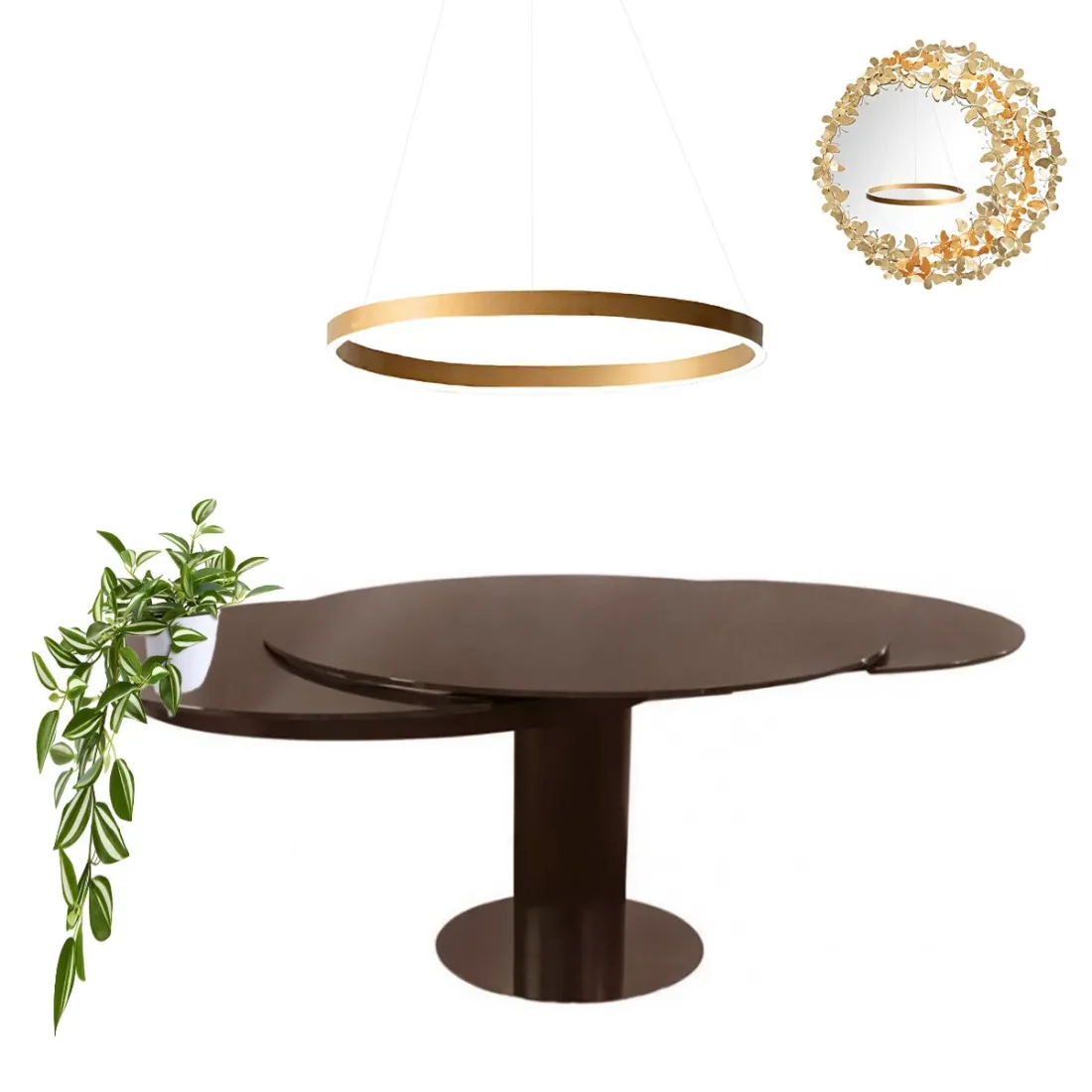 Lustre à led Gea Luce CRISEIDE SG O