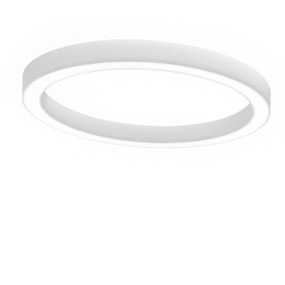 Gea Luce FLOR PS FFLPB4 moderne LED-Deckenleuchte aus weißem Aluminium