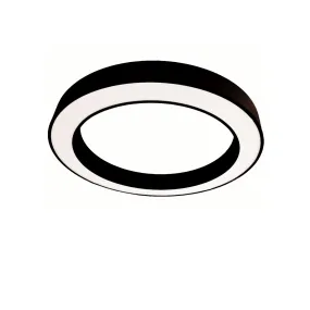 Plafoniera led Gea Luce FLOR PM NERO