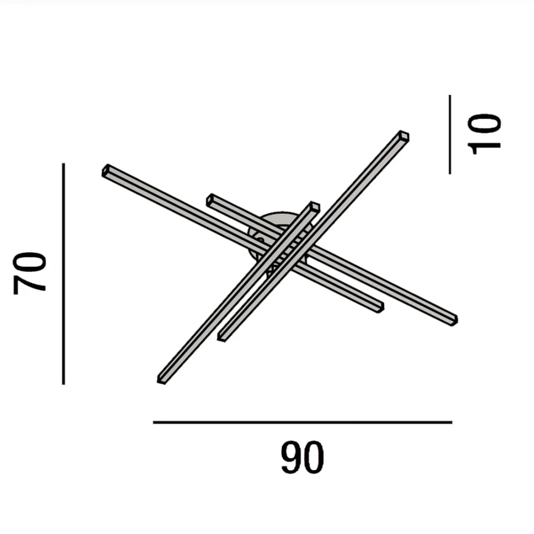 Perenz SYNCRO 8048 CTD CCT LED Deckenleuchte