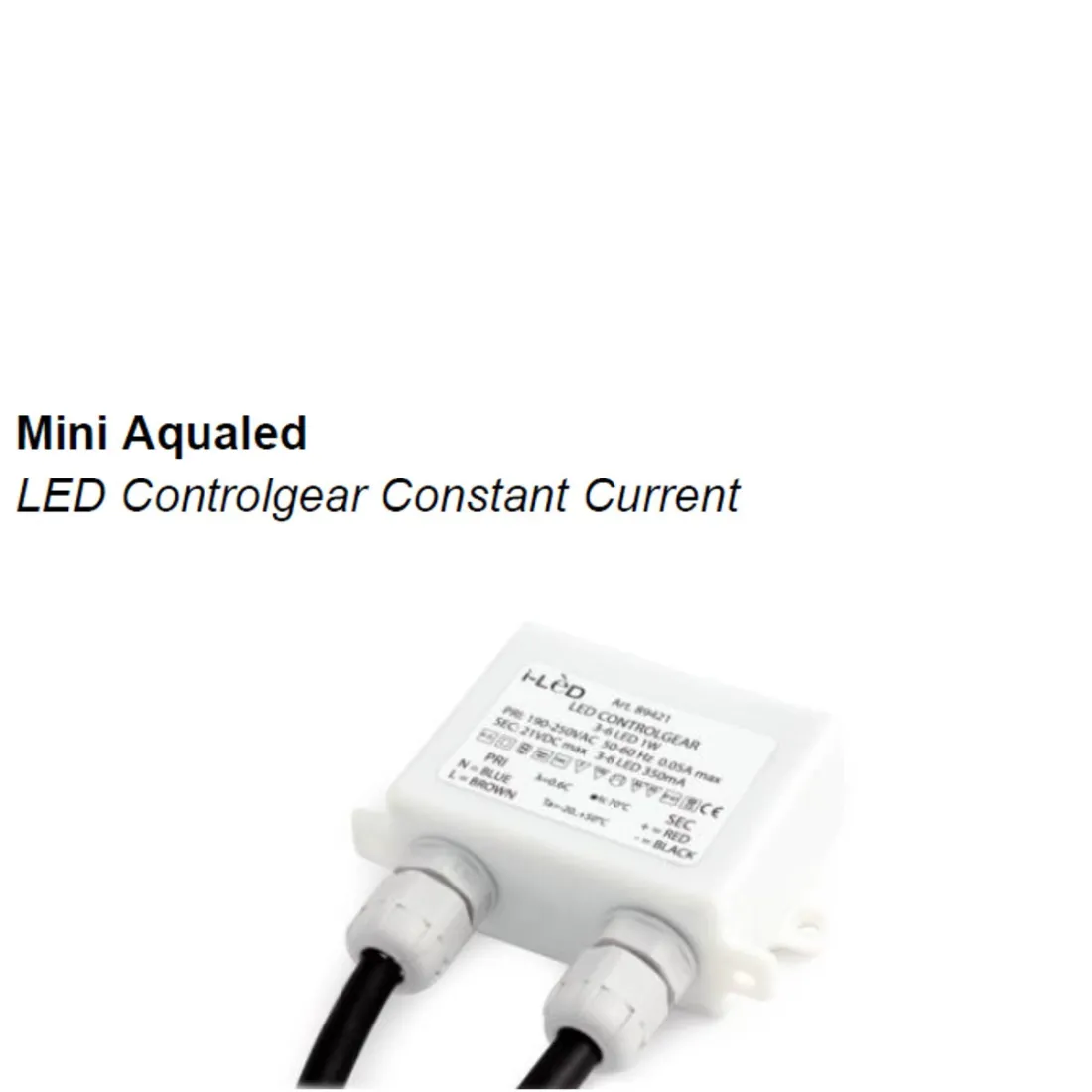 Fuente de alimentación Linea Light BERET 89420 driver externo IP67