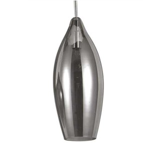 Lustre moderne en verre fumé Soft SP3 Ideal Lux