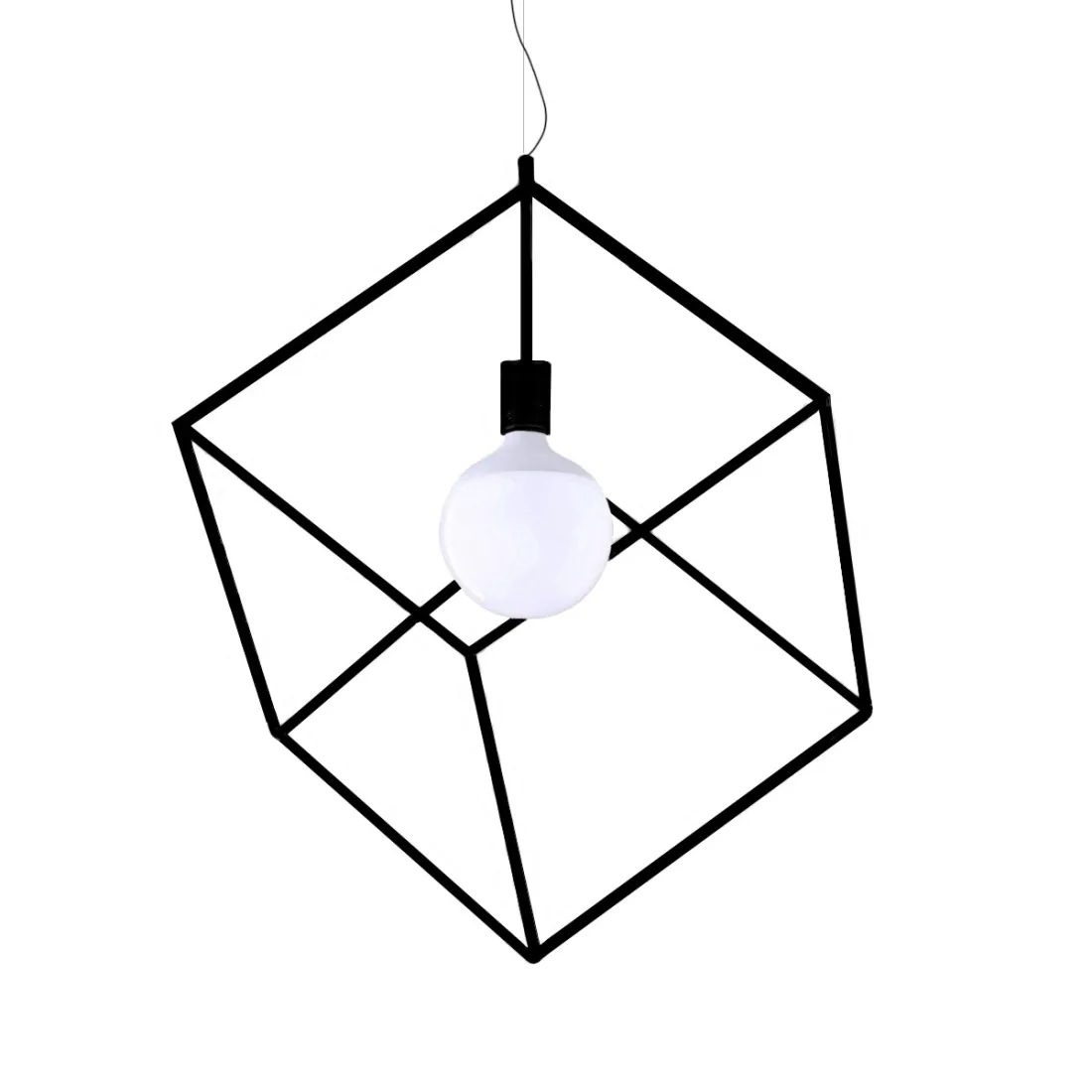 Lustre moderne à LED Perenz CUBE 6693 N OR E27, pour l'intérieur