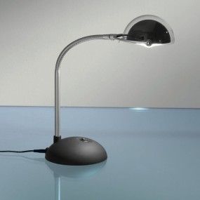 Abat-jour Illuminando ET 5W LED 420LM 4000°K lampada tavolo scrivania moderna metallo nero alluminio interno IP20
