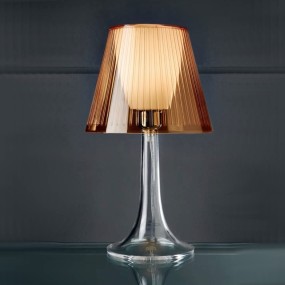 Abat-jour Illuminando JOLLY G E27 Lampe de table LED intérieur moderne élégant en acrylique coloré