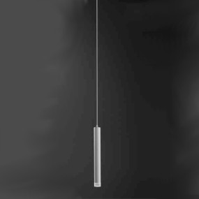 Suspension CO-LINE SYSTEM 850 1S 6W LED dimmable métal blanc noir sable cylindre moderne