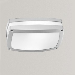 Gea Led URA Q LED IP54 applique moderne plafonnier rectangulaire aluminium E27