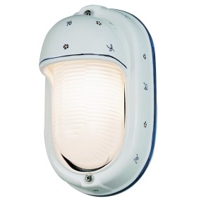 Applique classica Ferroluce BRINDISI C292 AP E27 LED ceramica lampada parete