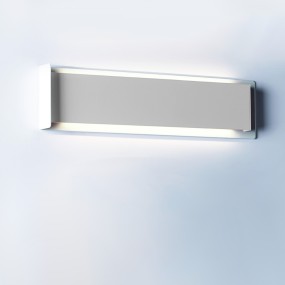 Applique CO-ABBRACCIO 770 36A 24W LED 3200LM biemissione metallo rettangolare piatta lampada parete moderna interno