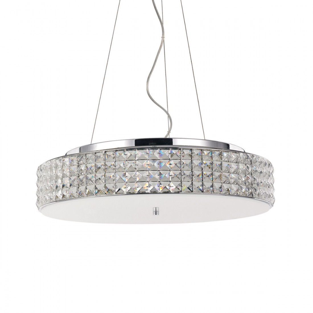 Saint Mossi Moderno Cristallo Pioggia lampadario LED lampadario a soffitto lampada a sospensione della luce per il bagno della sala da pranzo soggiorno 9 E14 lampadine H28cm x L50cm