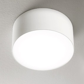 Plafoniera alluminio metacrilato Gea Led CLOE 65 GPL241C LED lampada soffitto tonda moderna