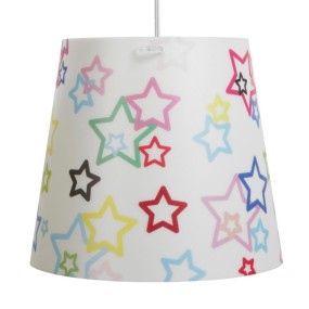 Suspension EM-KONE CL1523 STARS 42CM E27 LED méthacrylate sandylex cône lustre chambres d'enfants