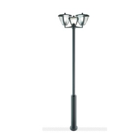Lampione classico Livos MIRO 580 16 E27 LED alluminio lampada terra