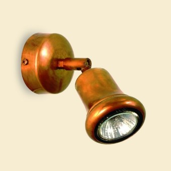 Spot classico Lampadari Bartalini TILLY 1 faretto orientabile lampada parete classica moderna GU10 LED
