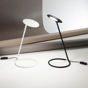 Abat-jour moderna Perenz KOBRA 6656 B LC LED lampada tavolo scrivania orientabile metallo