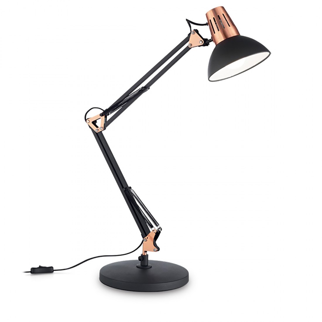 Wally Ideal Lux Schreibtischlampe mit verstellbarem Arm