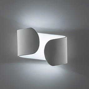 Applique Belfiore 9010 2504 12W LED 1800Lm 3000°K ceramica verniciabile lampada parete classica modena interno
