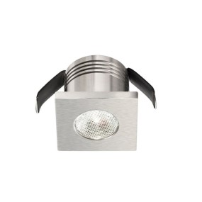 Einbaustrahler aus Aluminium Gea Led GLAM GFA902N LED IP20 Nikel moderner Strahler